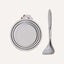 Tilley + Me Pet Food Saver Lid with Spoon - BPA-Free Silicone, Keeps Food Fresh
