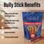 ValueBull Bully Sticks for Large Dogs, Super Jumbo 6 Inch, 25 Count