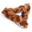 ValueBull Braided Bully Sticks for Large Dogs, Thick 6 Inch, 25 Count