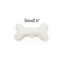 Boba & Vespa Plush Hemp Dog Toy Bone for Gentle Chewers