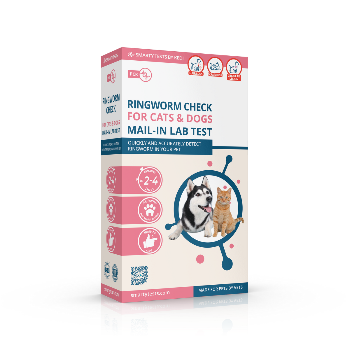 Ringworm PCR Test for Dogs & Cats - At-Home Pet Lab Test | Kedi Labs