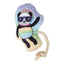 Space Panda Plush Dog Toy with Squeaker & Crinkle Paper