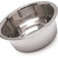 Jeffers Standard-Weight Stainless Steel Food & Water Pet Bowls