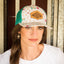 STS Watercolor Donkey Patch Hat, Ladies