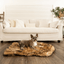 PupRug by Paw.com® Faux Fur Orthopedic Dog Bed - Curve Sable Tan