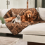 PupProtector™ Summer Short Fur Waterproof Throw Blanket - Sable Tan