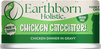 Earthborn Grain Free All Life Stages  Chicken Catcciatori Wet Cat Can