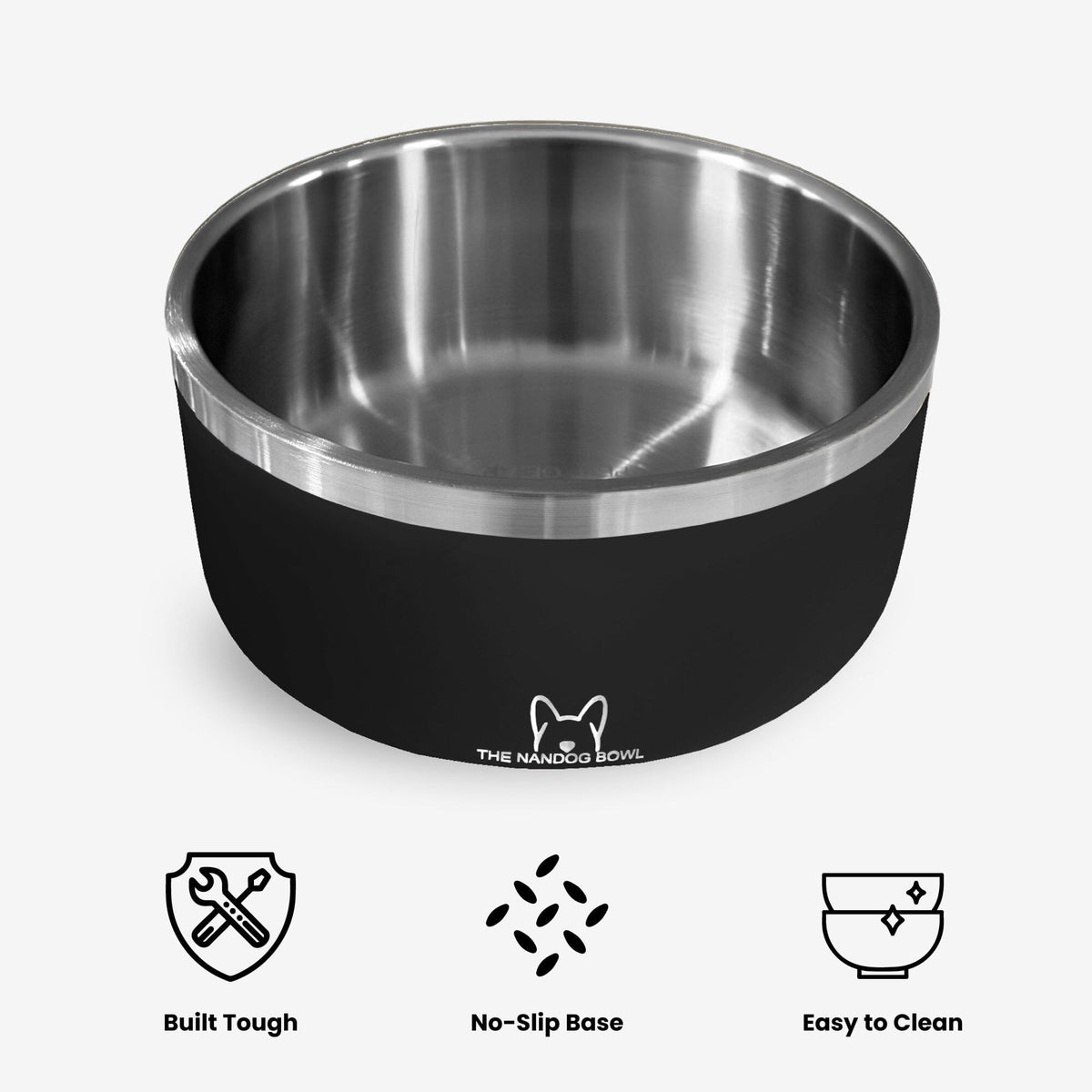 The Bowl in Jet Black
