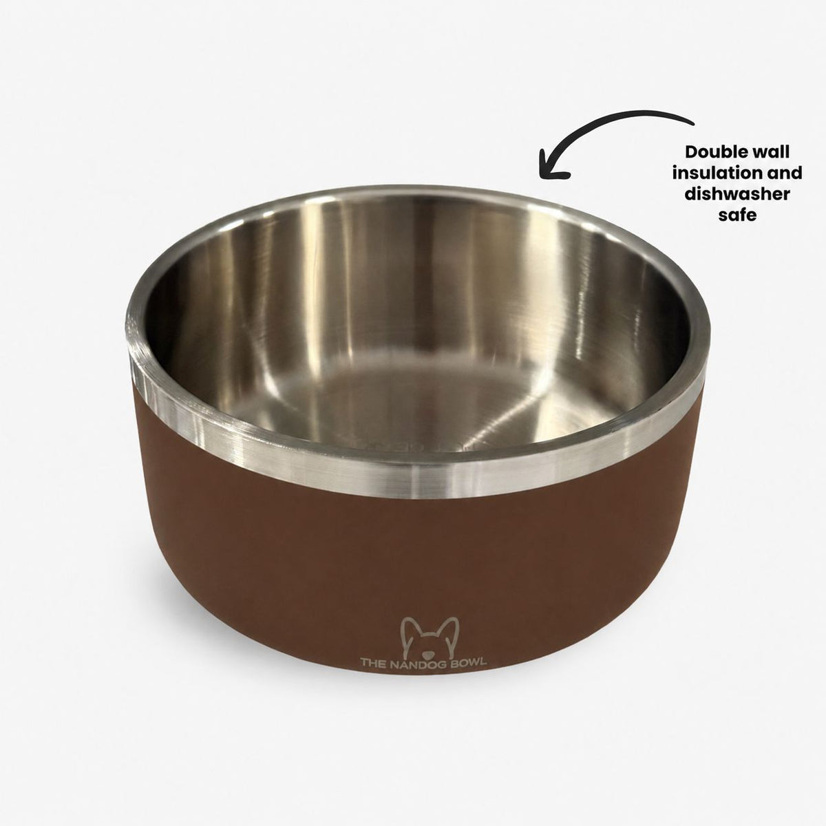 The Bowl in Terracotta Brown