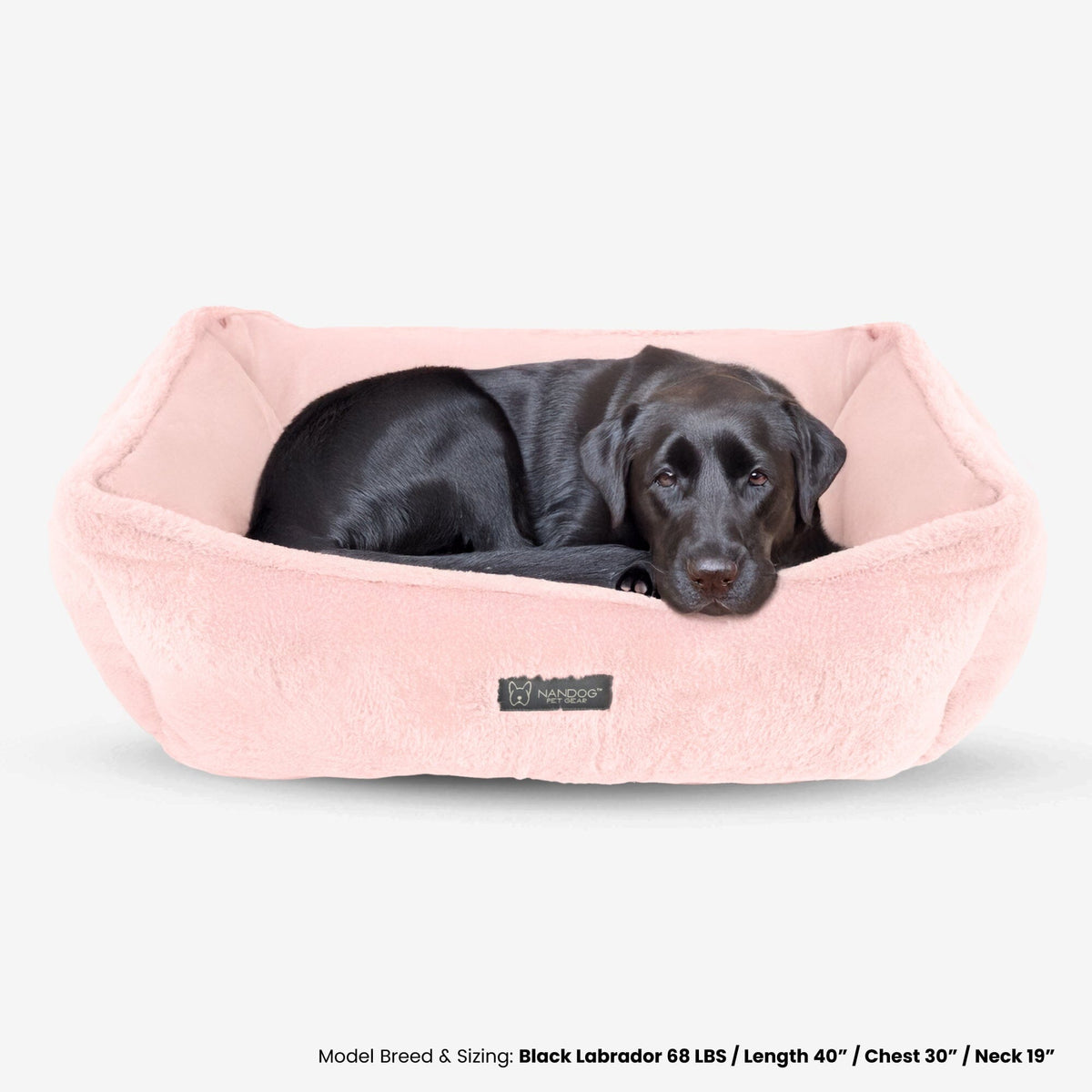 The Super Cloud Bed in Blush Pink