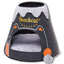 Touchcat ® 'Molten Lava' Triangular Frashion Designer Pet Kitty Cat Bed House Lounge Lounger w/ Hanging Teaser Toy