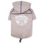 Touchdog 'Cloudburst' Reversible Fashion Waterproof Dog Raincoat
