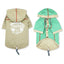 Touchdog 'Cloudburst' Reversible Fashion Waterproof Dog Raincoat