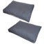 Touchdog 'Hushky' Water-Resistant Premium Raised Rectangular Dog Mat