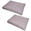 Touchdog 'Hushky' Water-Resistant Premium Raised Rectangular Dog Mat