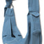 Touchdog 'Paw-Ease' Over-The-Shoulder Travel Sling Pet Carrier