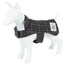 Touchdog ® 2-In-1 Windowpane Plaid Dog Jacket and Matching Reversible Dog Mat