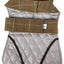 Touchdog ® 2-In-1 Windowpane Plaid Dog Jacket and Matching Reversible Dog Mat
