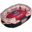 Touchdog ® '70's Vintage-Tribal' Ultra-Plush Rectangular Rounded Dog Bed