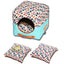 Touchdog ® 'Chirpin-Avery' 2-in-1 Collapsible Squared Dog and Cat Bed