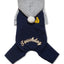Touchdog ® Designer Quilted Full-Body Hooded Dog Sweater