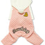 Touchdog ® Designer Quilted Full-Body Hooded Dog Sweater