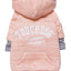 Touchdog ® Hampton Beach Ultra-Soft Blasted Cotton Hooded Dog Sweater