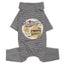 Touchdog ® Onesie Lightweight and Breathable Full Body Dog Pajamas Jumpsuit