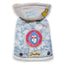 Touchdog ® Outlaw Embellished Retro-Denim Hooded Dog Sweater Coat