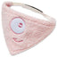 Touchdog ®'Dizzy-Eyed Cyclops' Cotton Hook-and-Loop Dog Bandana and Scarf