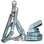 Touchdog 'Shape Patterned' Tough Stitched Dog Harness and Leash
