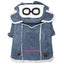 Touchdog 'Tuskegee' Aero-Vintage Designer Fashion Winter Dog Coat