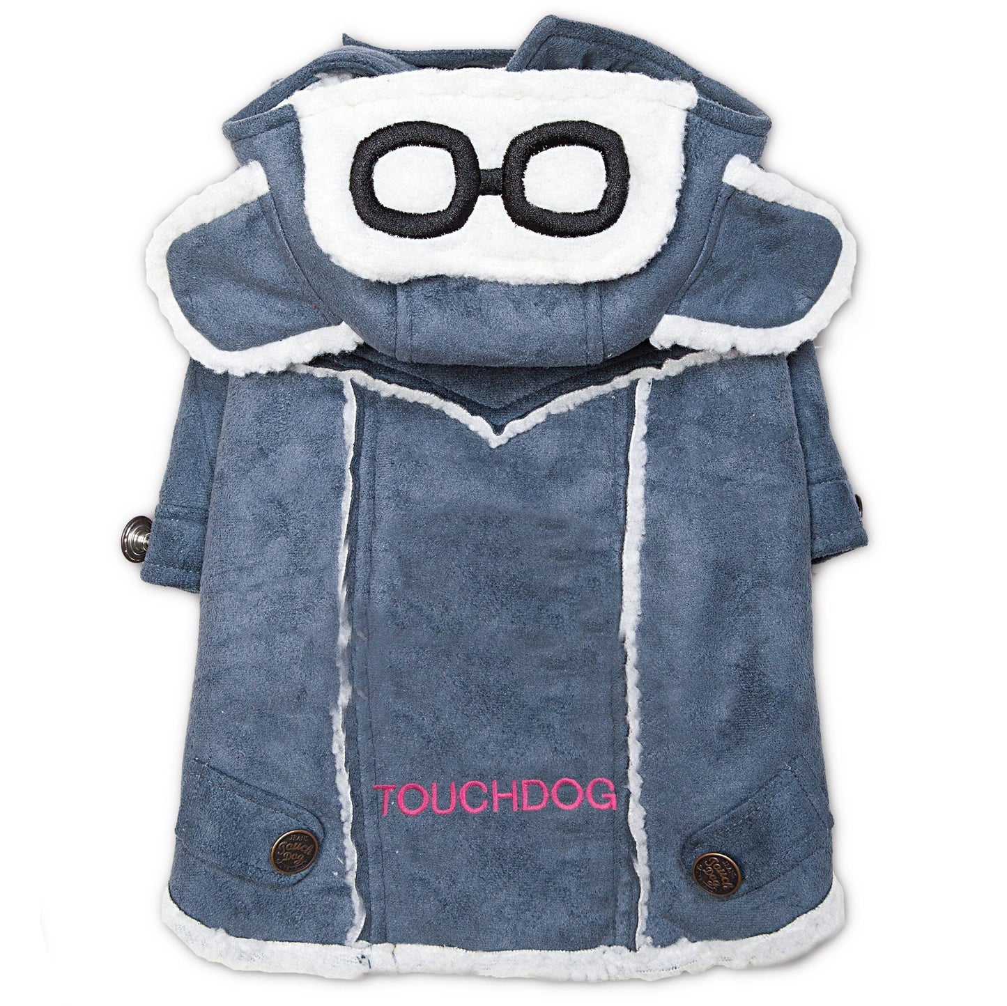 Touchdog 'Tuskegee' Aero-Vintage Designer Fashion Winter Dog Coat