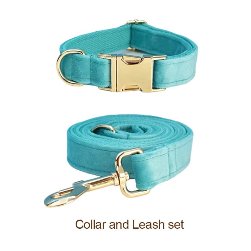 Turquoise Stone Velvet Set