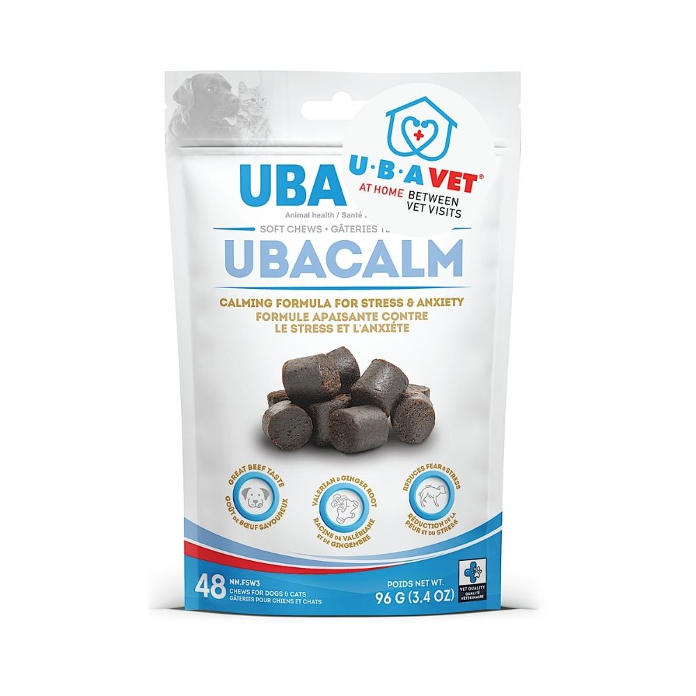UBAVET UBACALM Calming Soft Chews for Dogs & Cats