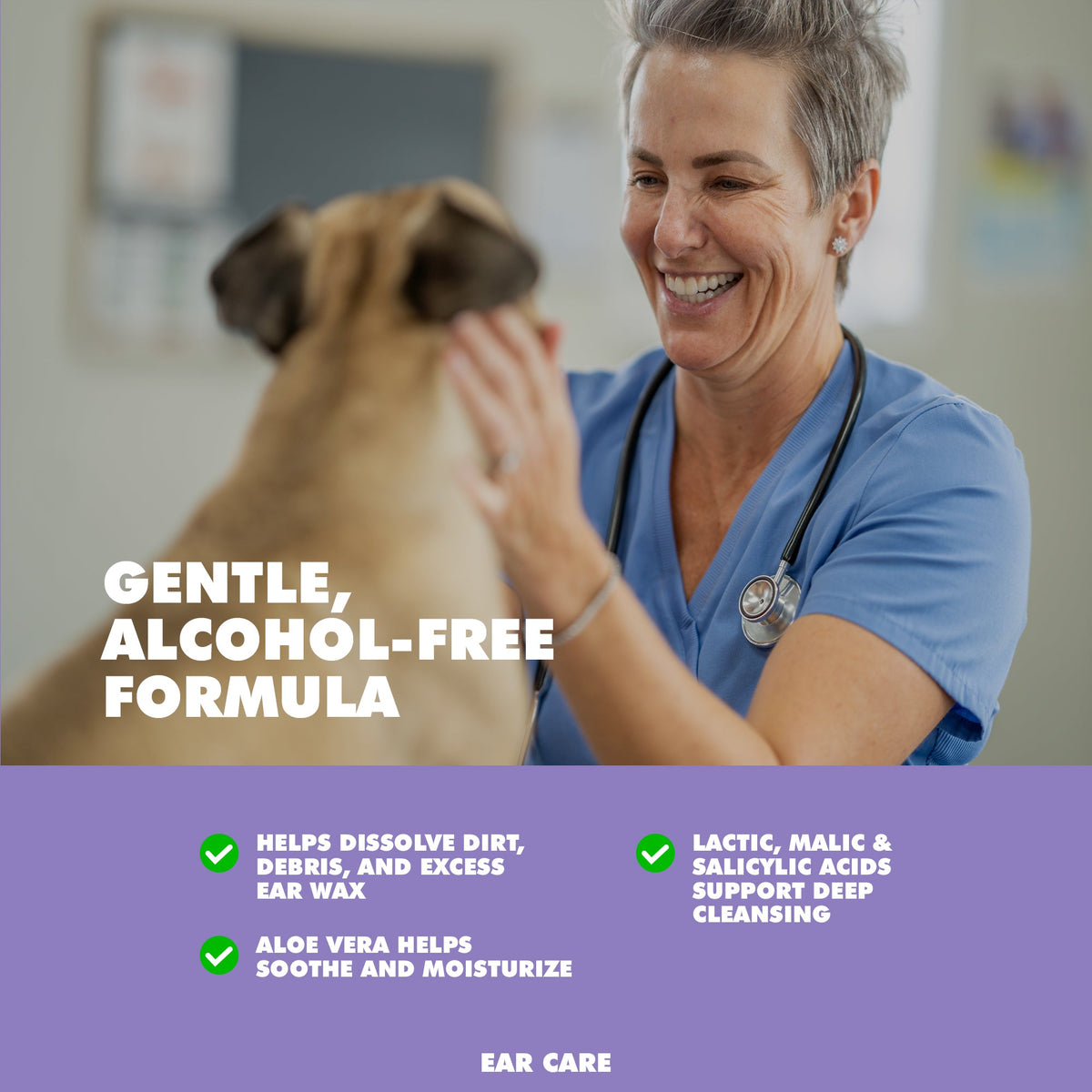UBAVET Probiotics Gut & Immune Support Powder for Dogs & Cats, 5.3 oz