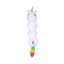 Rainbow Unicorn Plush Dog Toy with 4 Squeakers & Crinkle, 24-Inch