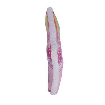 Squeaky Unicorn Plush Sock Dog Toy with Crinkle Paper