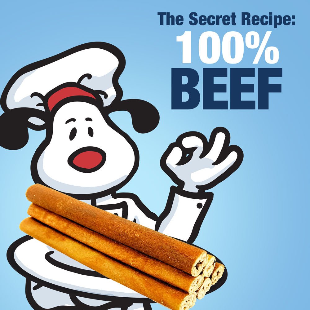 ValueBull USA Collagen Sticks for Dogs, 7-12 Inch Varied Chews, Natural Long-Lasting Dog Treats, 1 Pound