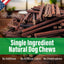 ValueBull USA Collagen Sticks for Dogs, 12 Inch Medium Chews, Natural Long-Lasting Dog Treats, 10 Count