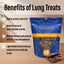 ValueBull Beef Lung Wafers, Premium 2 Pounds