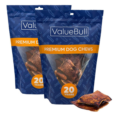 ValueBull USA Rawhide Chips, Natural Beef Flavor, 2 Pound