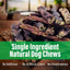 ValueBull Collagen Braided Sticks for Dogs, 6 Inch Medium Chews, Natural Long-Lasting Dog Treats, 10 Count