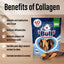 ValueBull Collagen Braided Sticks for Dogs, 6 Inch Thick Chews, Natural Long-Lasting Dog Treats, 10 Count