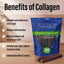 ValueBull Buffalo Collagen Sticks for Dogs, 6 Inch Thick Chews, Natural Long-Lasting Dog Treats, 50 Count