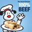 ValueBull Beef Cheek Slices, Long Lasting Dog Chews, Thick 9-10 Inch, 10 Count