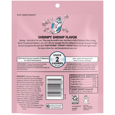 Temptations Mega Shrimpy Shrimp Flavor Cat Treat