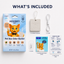 MoodifyPet Cat Litter Box Odor Neutralizer — 12 Pack (Max Coverage)