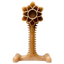 Honey Bone Dental Flower Tower - Indestructible Nylon Dog Chew Toy XL | USA