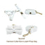 White Wedding Velvet Set